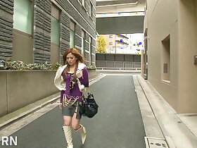 Slaving sexy japanese girl to fucking her wet pussy in hot jav gangbang