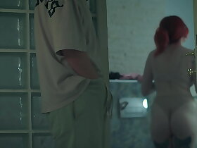 Step Mom Shares Bed with Step Son in Hotel – Creampie Shock!