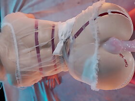 Cum Flood Alert! Dildo Filling Me Until I Can’t Stop Screaming!