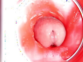 CAMERA INSIDE PUSSY: BIG CUMSHOT IN PUSSY! BEST Civilized ASMR in 4K
