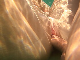 Risky Fucked immerse dame submersed  Topple b reduce anal with an increment of pussy bonk on the lido JessiJek