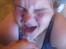 Cum Facials compilation on regrettable horny teens huge mountain hitting, mouth, up the nose, eyes and hair