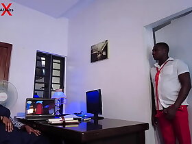 Senior College boy caught the holy teacher on Hijab masturbating in her assignment and then she punishes him relating to of making him fuck her pussy so hard on her desk