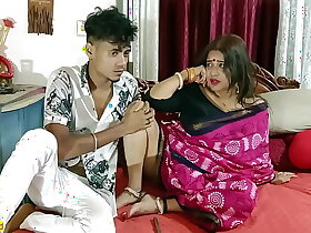 Indian New Stepmom VS Teen Lad Hot XXX Sex! fucks begetter