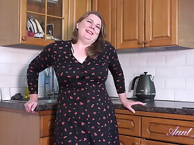 AuntJudys - Cookin' yon someone's skin Kitchen alongside 50yo Bodily BBW Rachel
