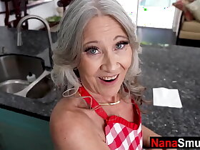 Horny stepgrandma wants yon make the beast with two backs stepgrandson