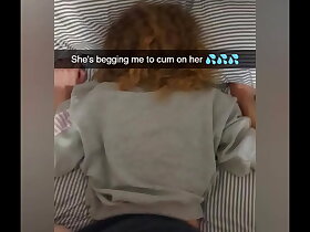 Cheating College Make obsolete Fucked On Snapchat to Pay Debt - Cucked With an increment of Cummed On